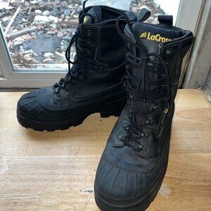 LaCrosse Winter Boots Men's Sz 10 Steel Toe Insulated Winter Hunting Ice Fishing